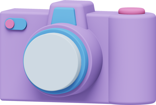 3D Digital Camera Illustration